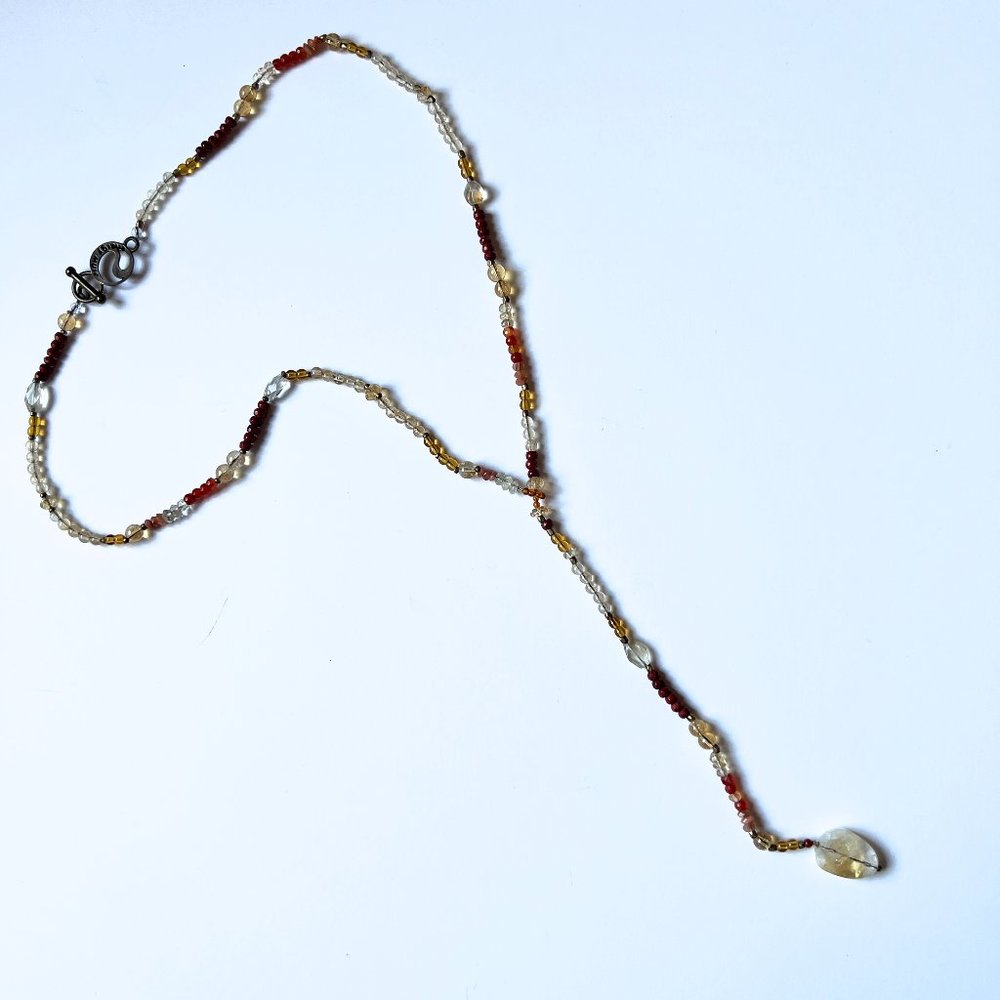 Energy Muse  Drop Necklace